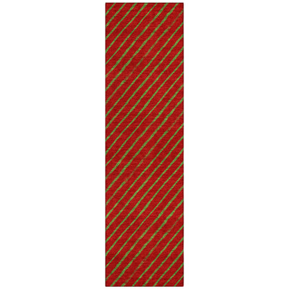 Addison Rugs Quaaris Merlot Washable Indoor-Outdoor Rug
