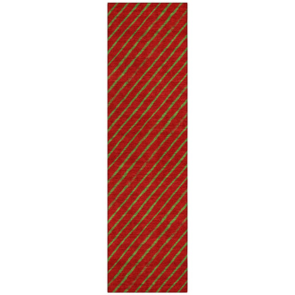 Addison Rugs Quaaris Merlot Washable Indoor-Outdoor Rug