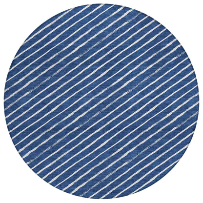 Addison Rugs Quaaris Blue Washable Indoor-Outdoor Rug