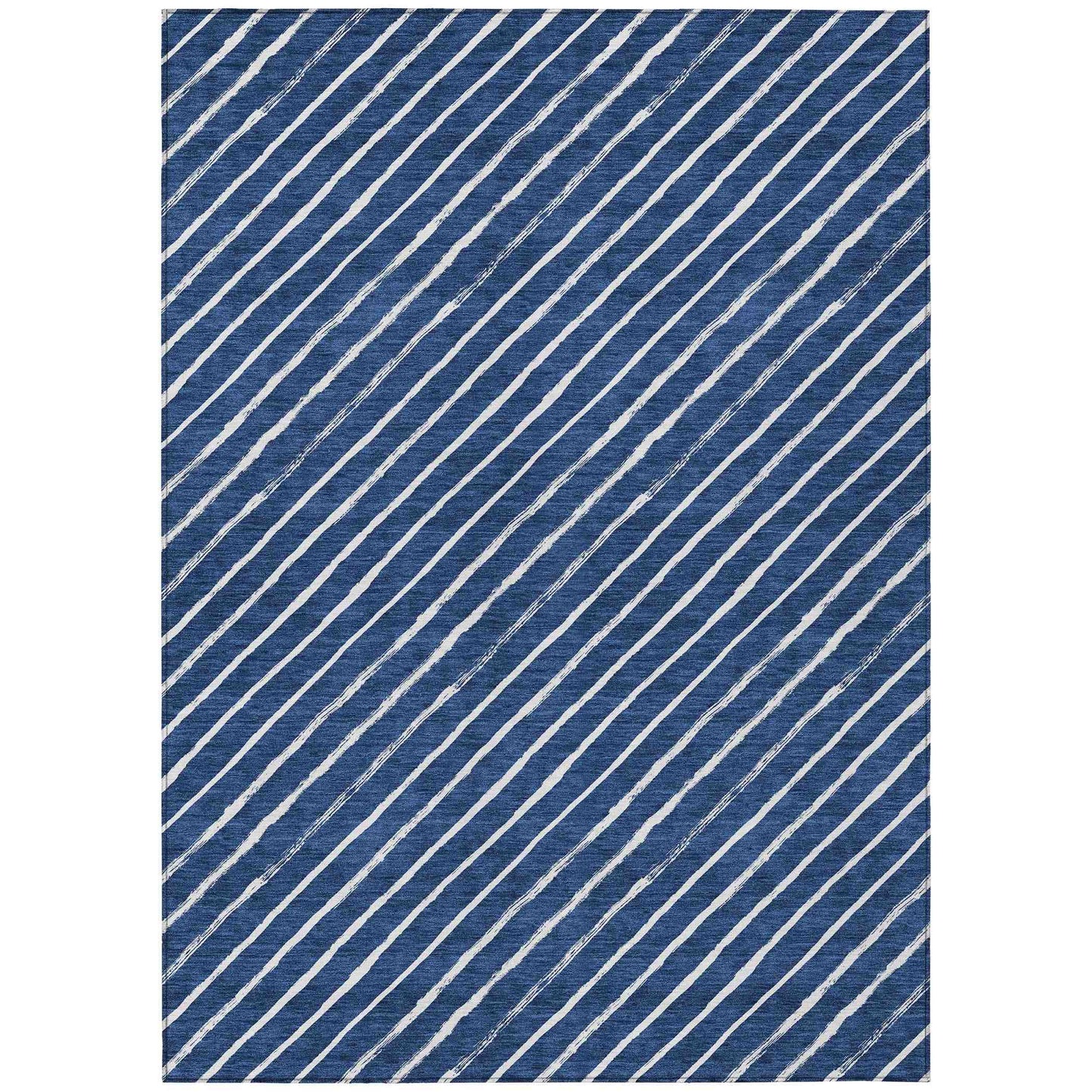 Addison Rugs Quaaris Blue Washable Indoor-Outdoor Rug