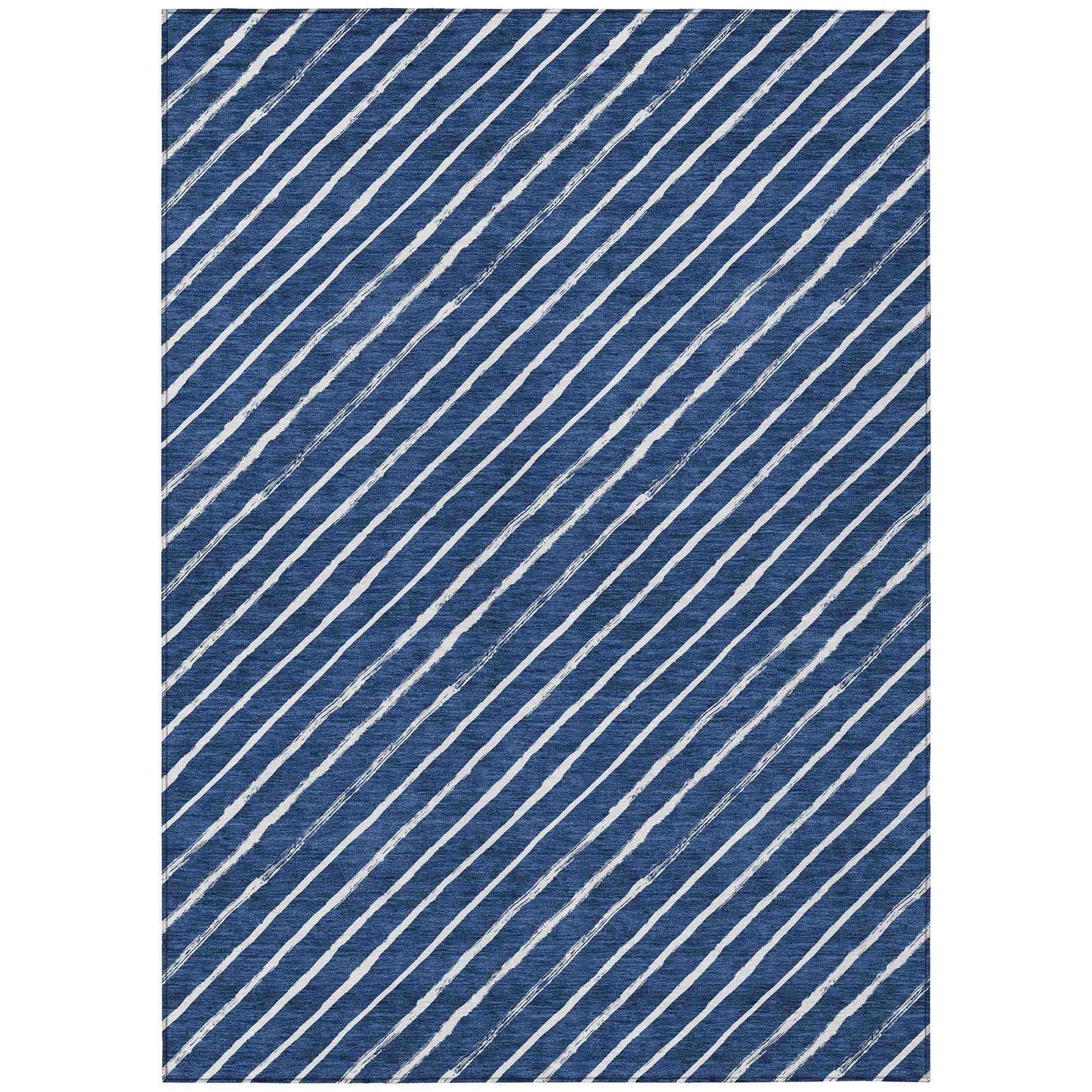 Addison Rugs Quaaris Blue Washable Indoor-Outdoor Rug