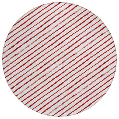 Addison Rugs Quaaris Red Washable Indoor-Outdoor Rug
