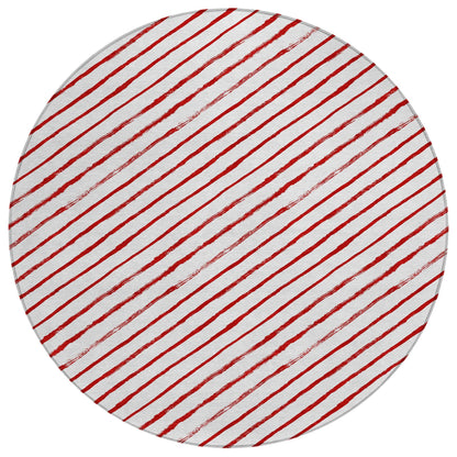 Addison Rugs Quaaris Red Washable Indoor-Outdoor Rug