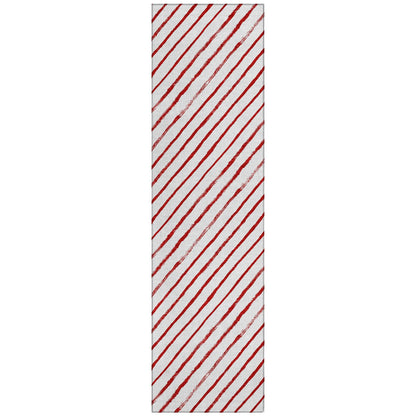 Addison Rugs Quaaris Red Washable Indoor-Outdoor Rug
