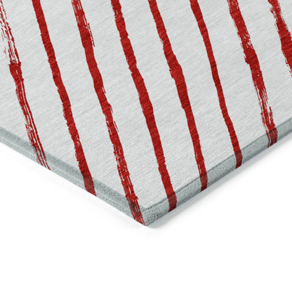 Addison Rugs Quaaris Red Washable Indoor-Outdoor Rug