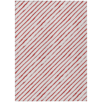 Addison Rugs Quaaris Red Washable Indoor-Outdoor Rug