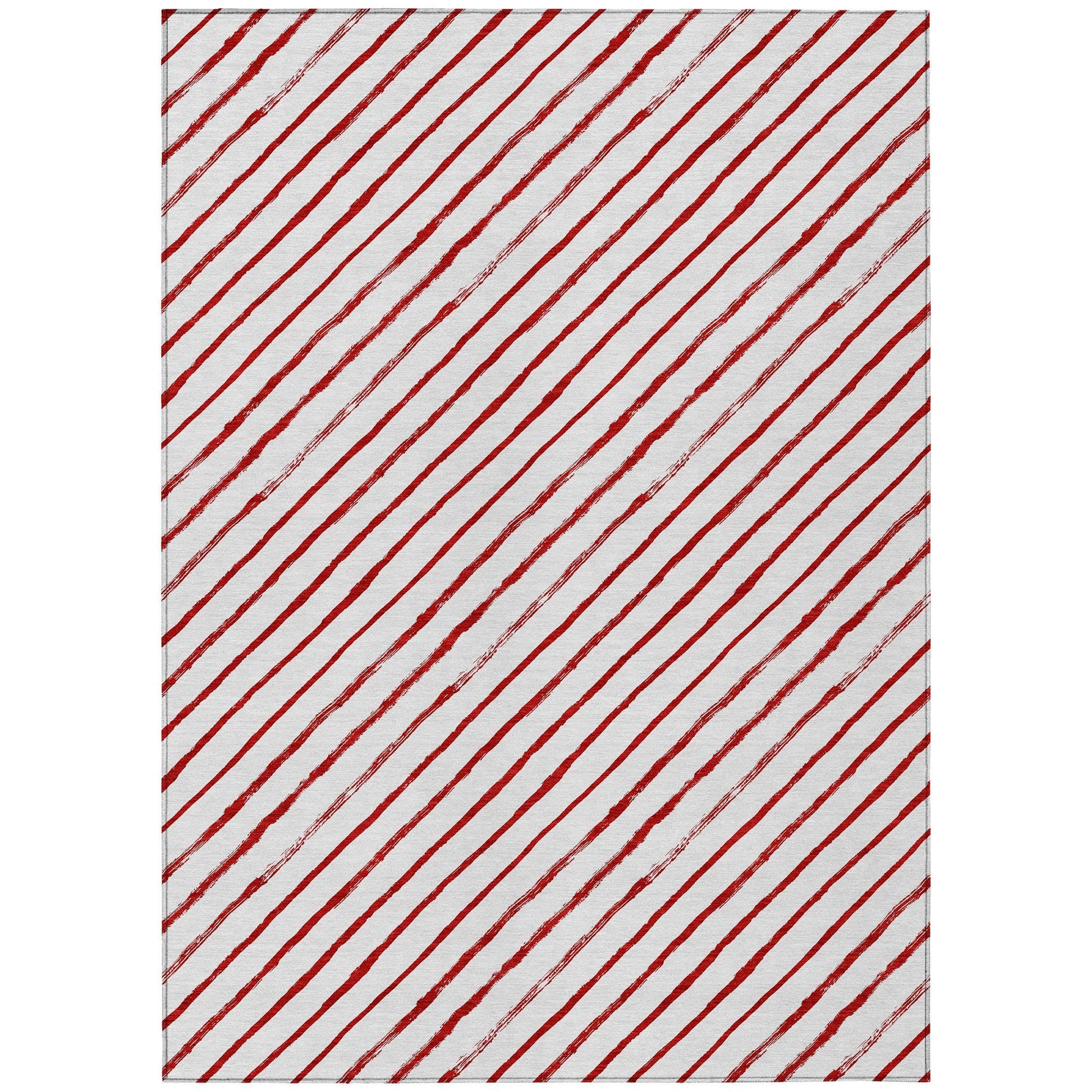 Addison Rugs Quaaris Red Washable Indoor-Outdoor Rug
