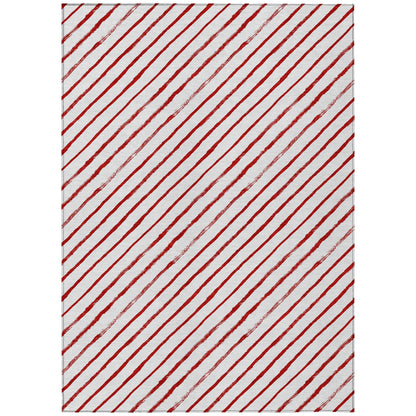 Addison Rugs Quaaris Red Washable Indoor-Outdoor Rug