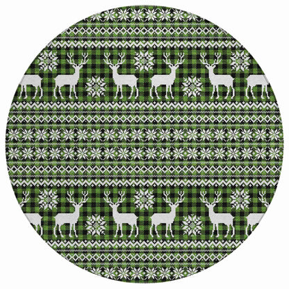 Addison Rugs Quaas Cactus Washable Indoor-Outdoor Rug