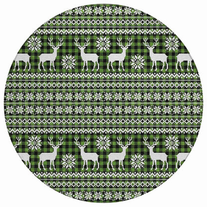 Addison Rugs Quaas Cactus Washable Indoor-Outdoor Rug