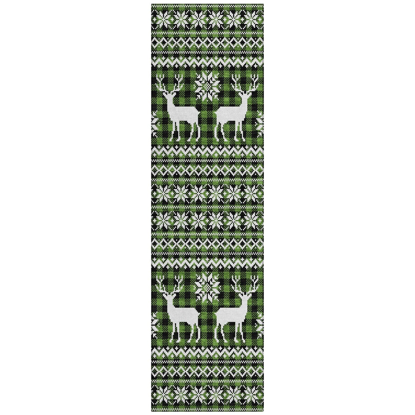 Addison Rugs Quaas Cactus Washable Indoor-Outdoor Rug