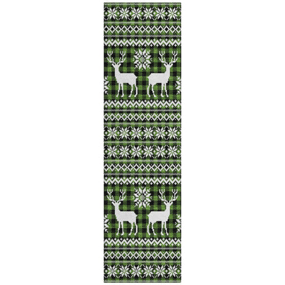 Addison Rugs Quaas Cactus Washable Indoor-Outdoor Rug