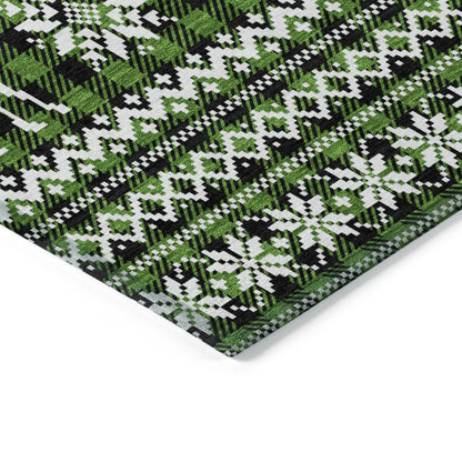 Addison Rugs Quaas Cactus Washable Indoor-Outdoor Rug