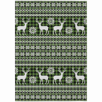 Addison Rugs Quaas Cactus Washable Indoor-Outdoor Rug