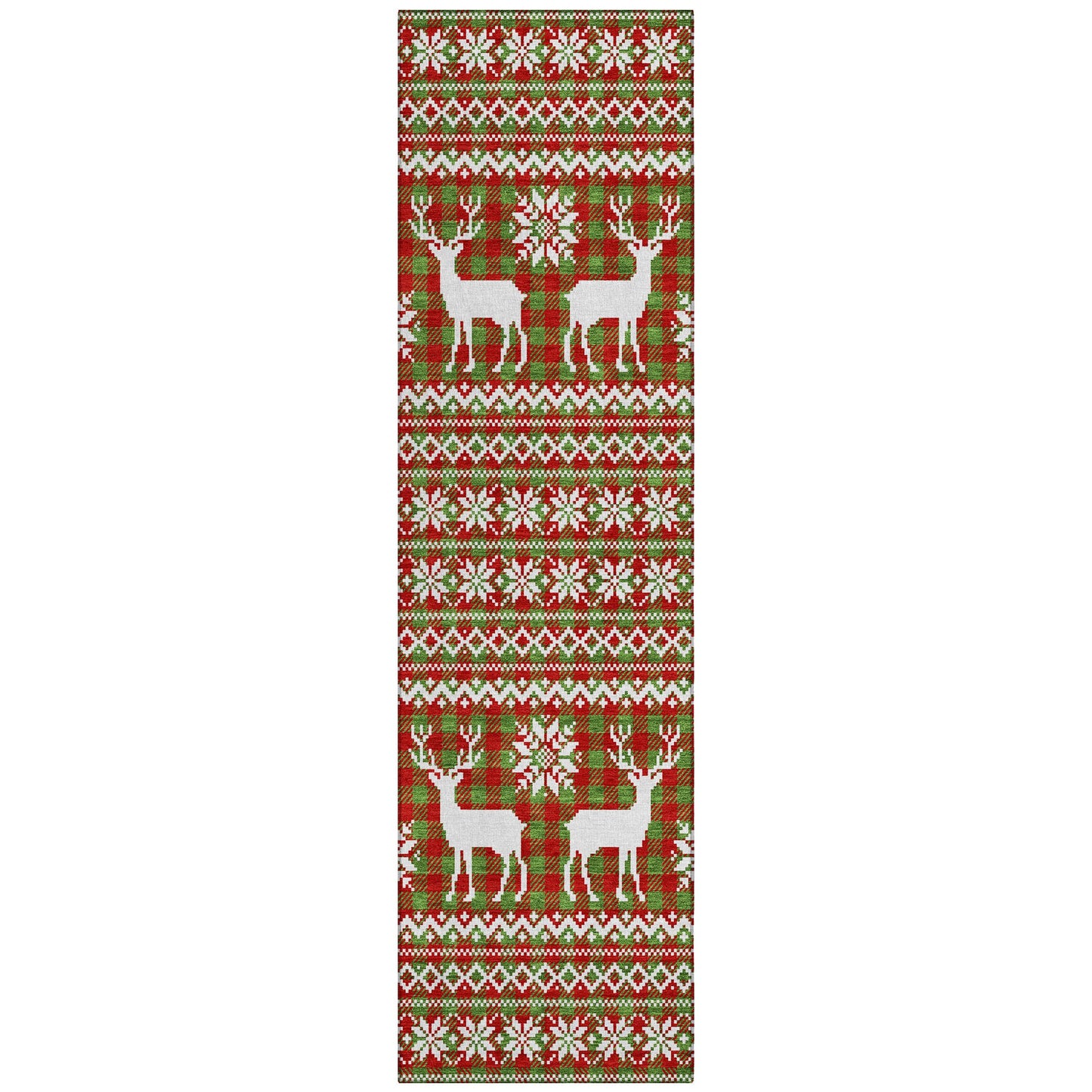 Addison Rugs Quaas Fern Washable Indoor-Outdoor Rug