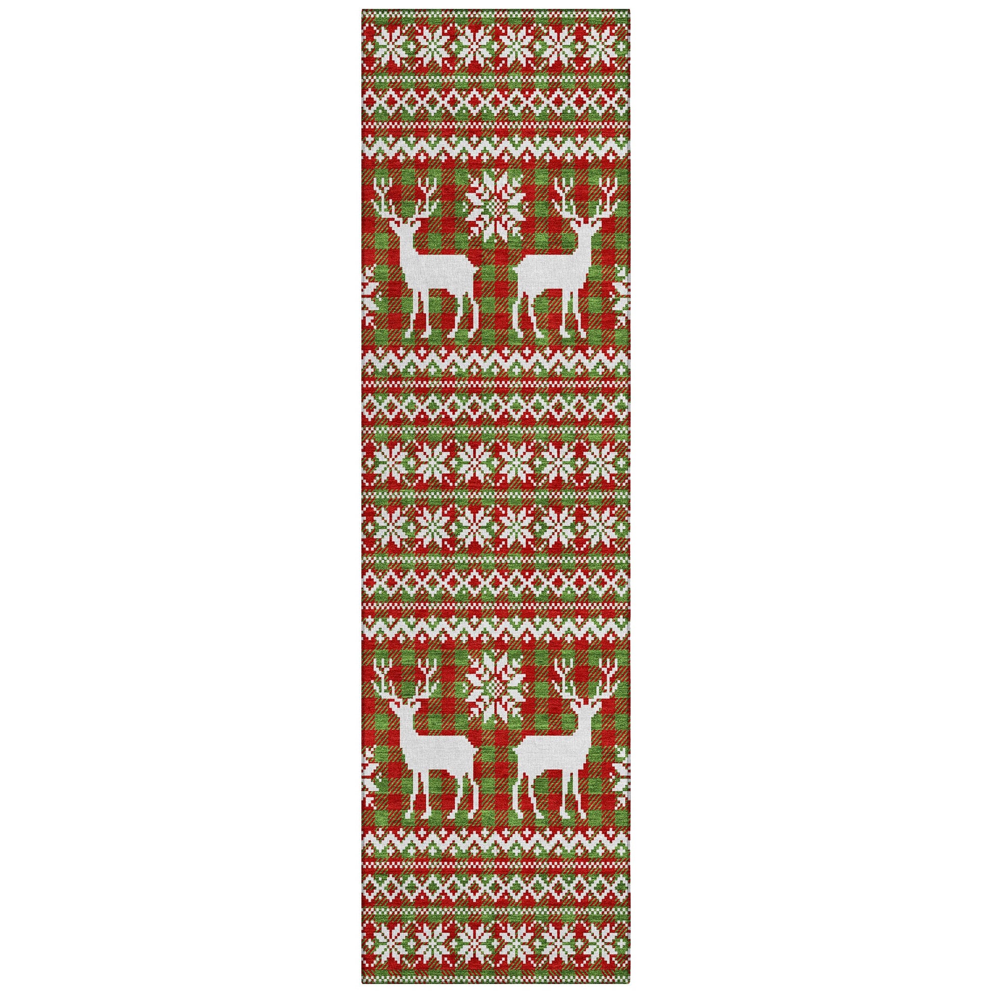 Addison Rugs Quaas Fern Washable Indoor-Outdoor Rug