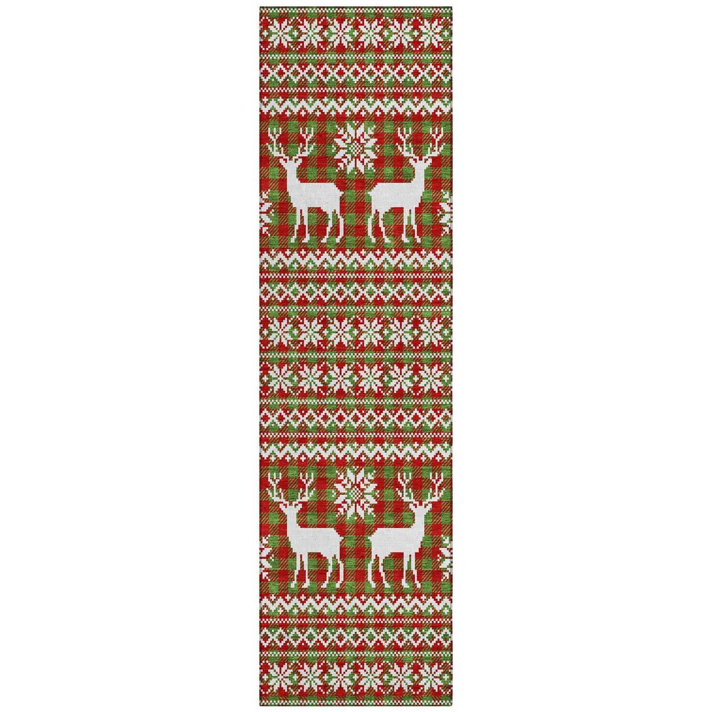 Addison Rugs Quaas Fern Washable Indoor-Outdoor Rug