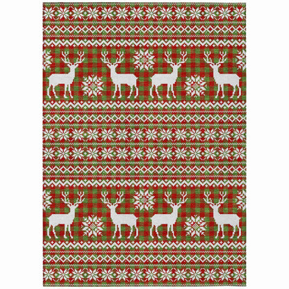 Addison Rugs Quaas Fern Washable Indoor-Outdoor Rug