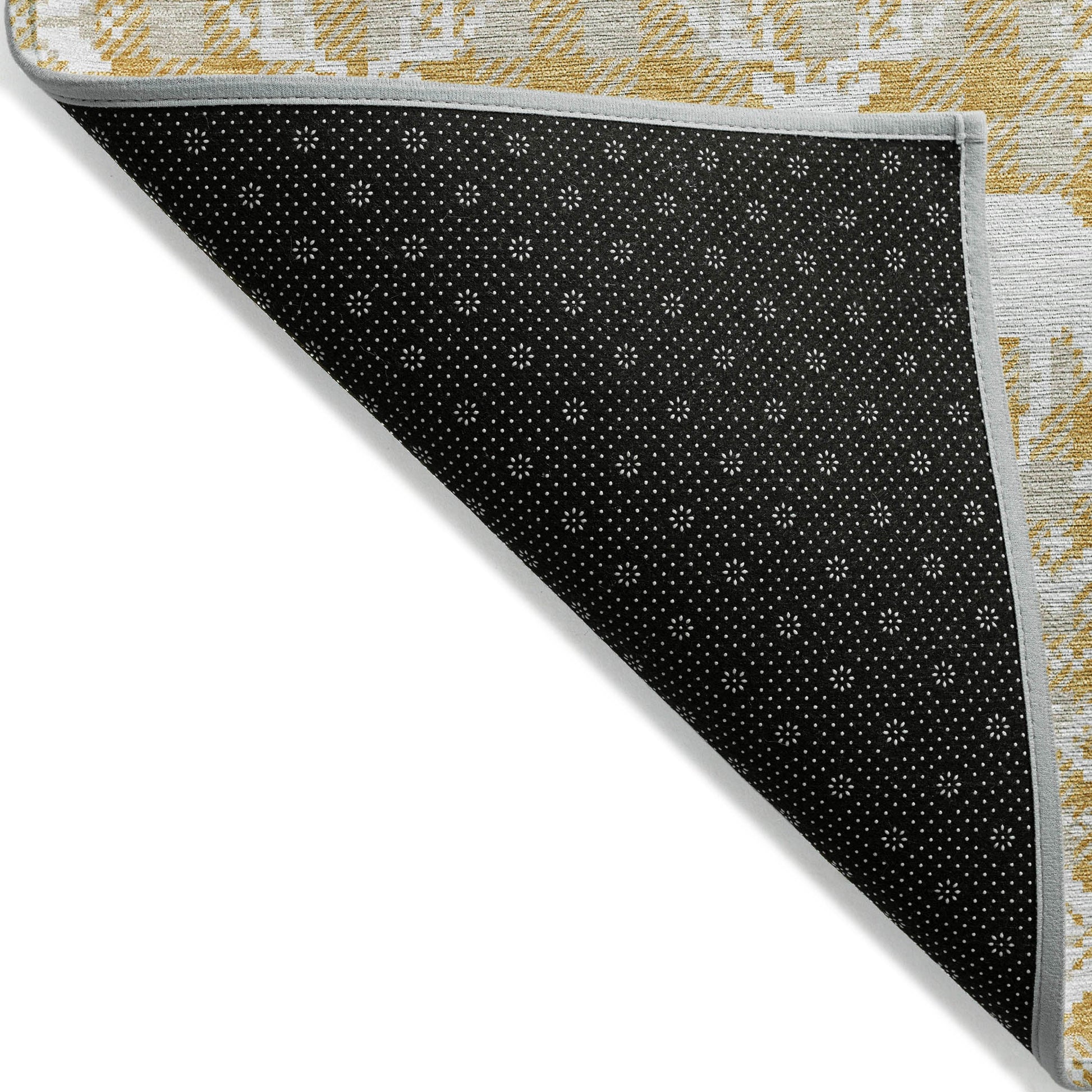 Addison Rugs Quaas Gold Washable Indoor-Outdoor Rug