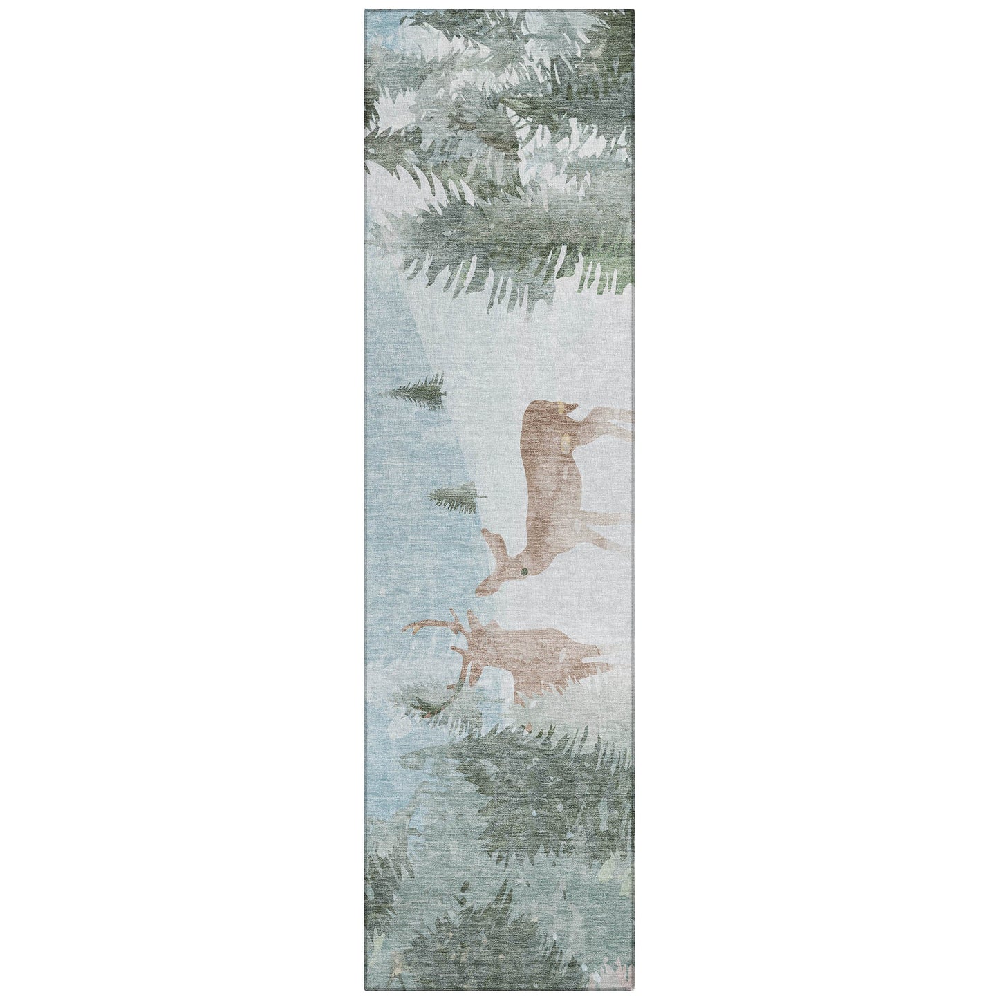 Addison Rugs Quaira Blue Washable Indoor-Outdoor Rug