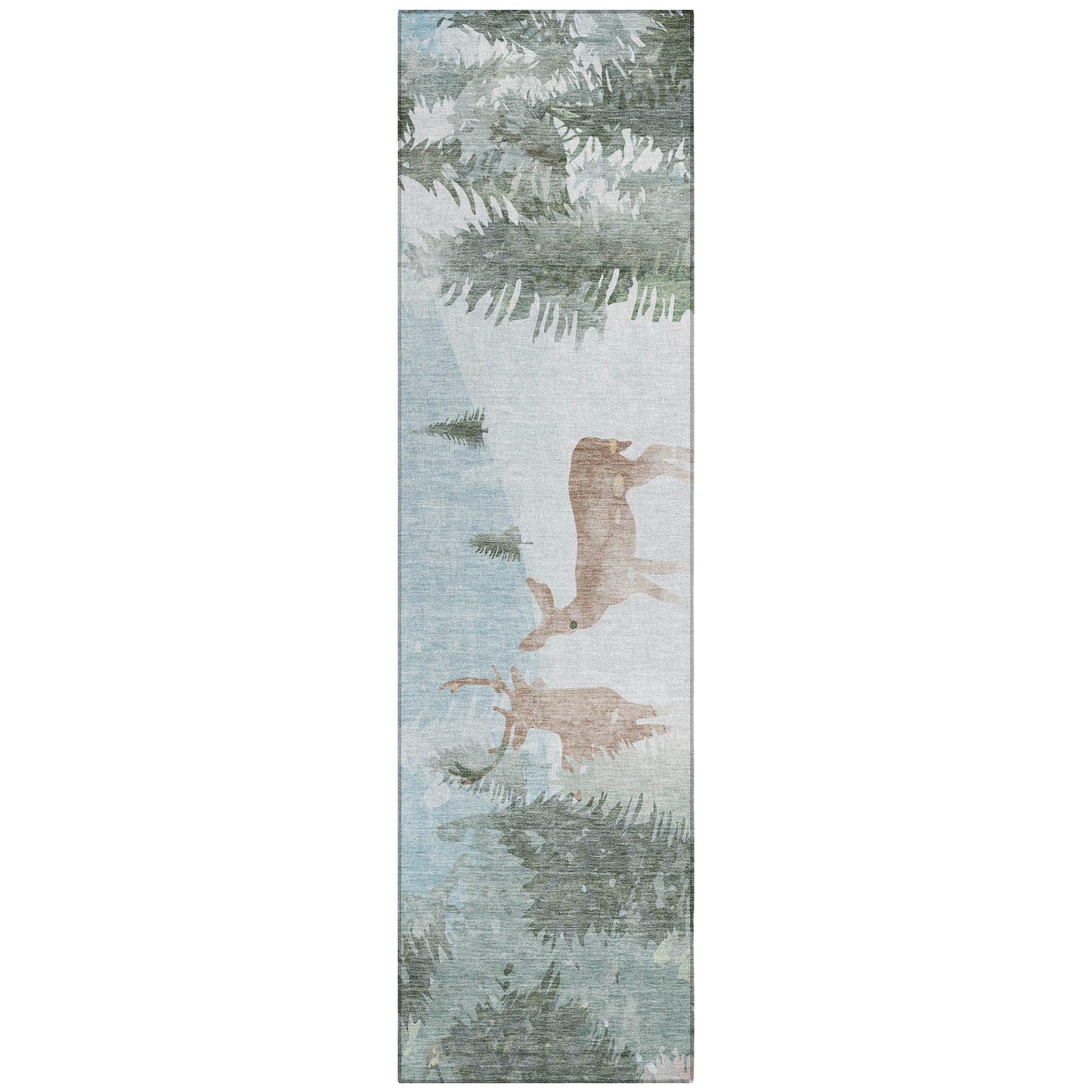 Addison Rugs Quaira Blue Washable Indoor-Outdoor Rug