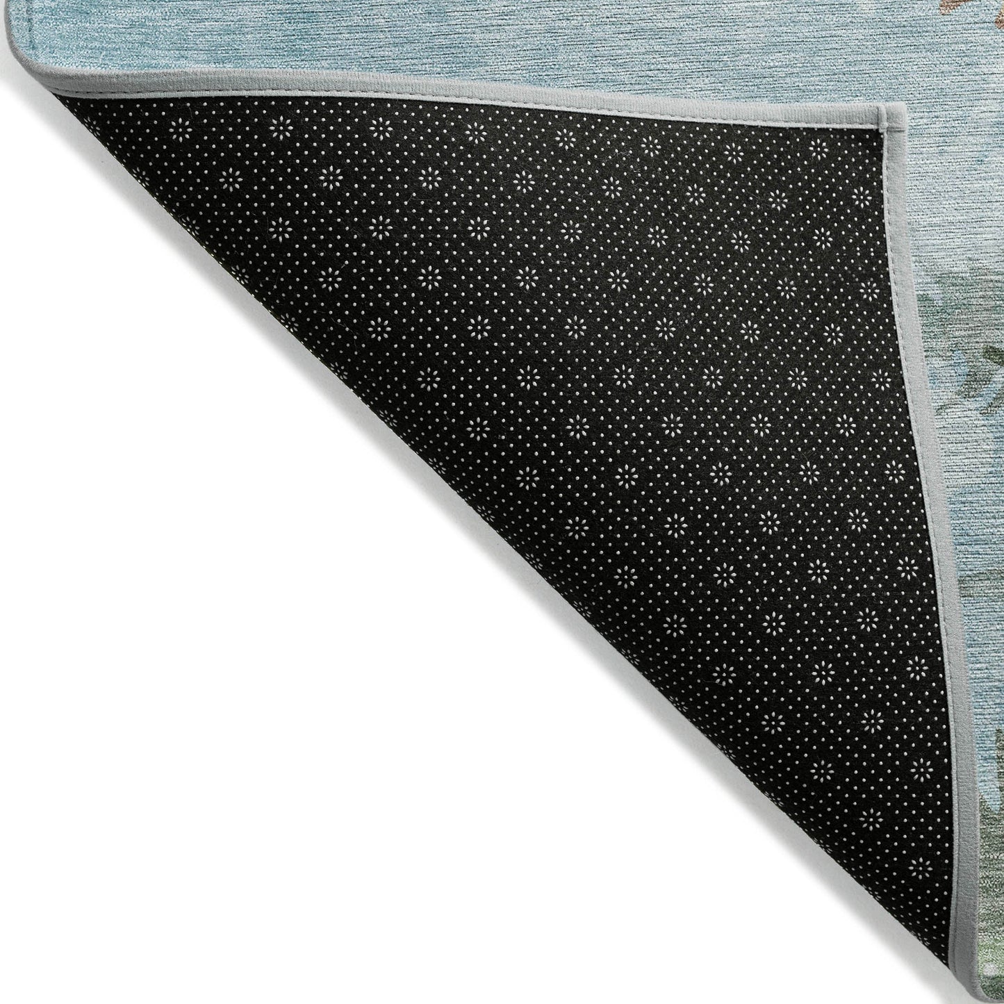 Addison Rugs Quaira Blue Washable Indoor-Outdoor Rug