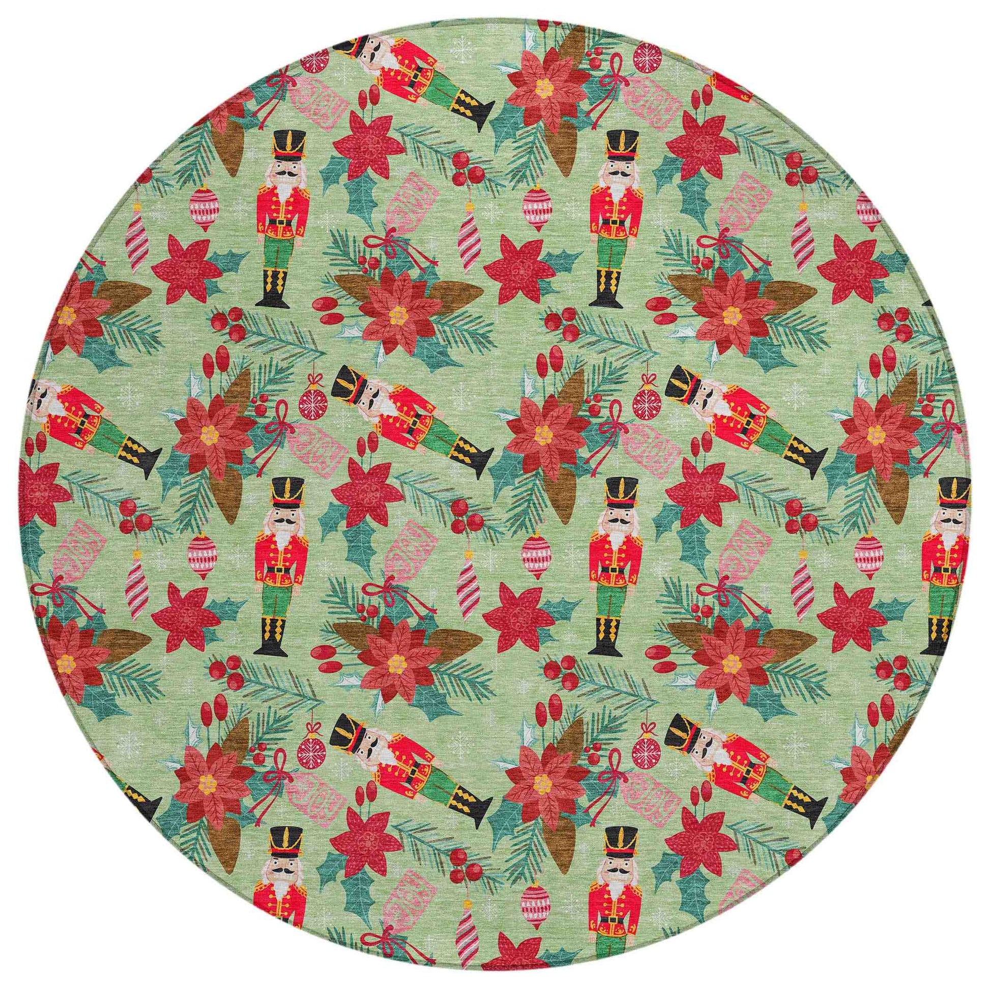 Addison Rugs Quaira Green Washable Indoor-Outdoor Rug