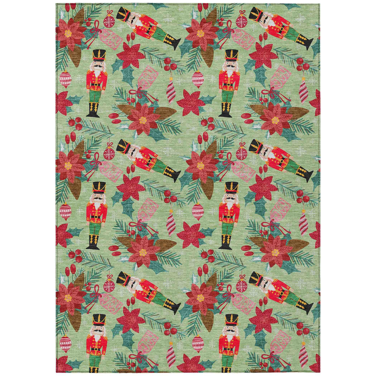 Addison Rugs Quaira Green Washable Indoor-Outdoor Rug