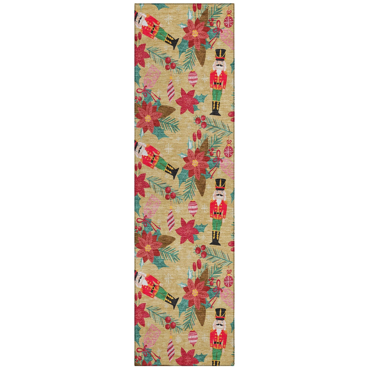 Addison Rugs Quaius Gold Washable Indoor-Outdoor Rug