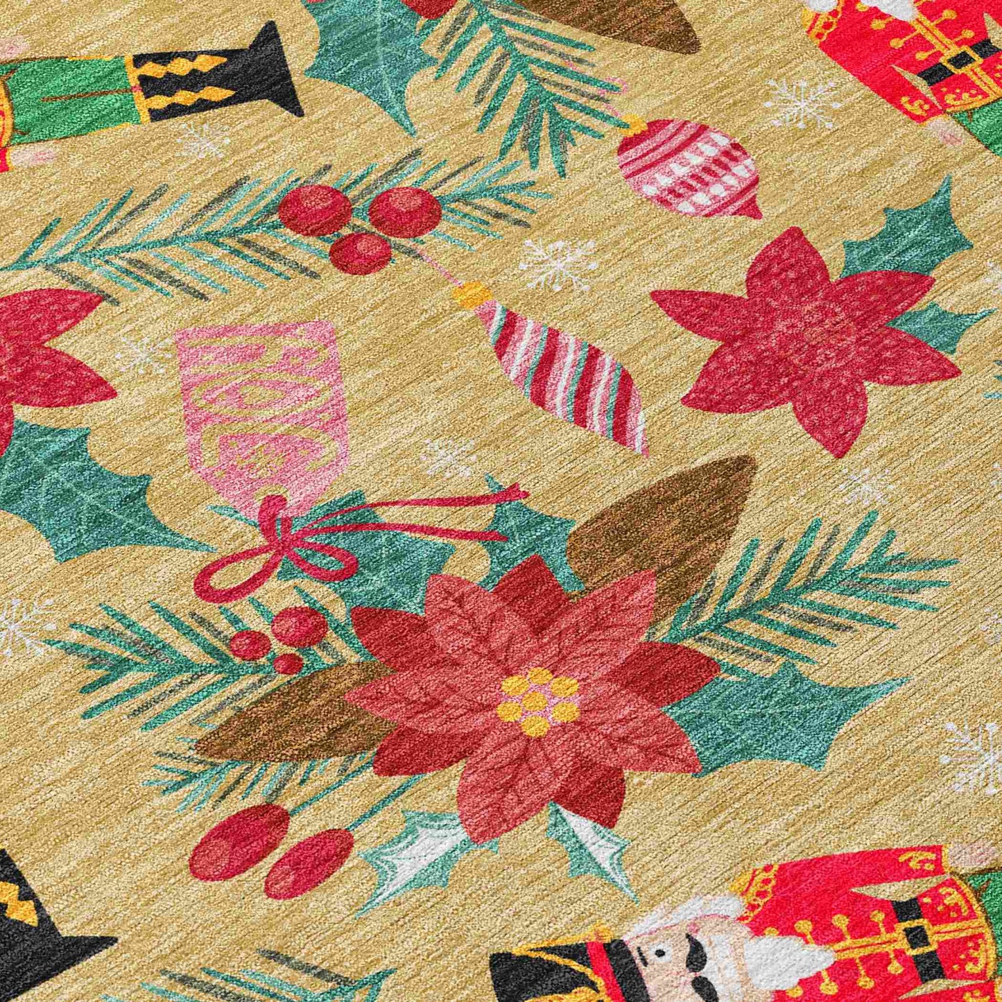 Addison Rugs Quaius Gold Washable Indoor-Outdoor Rug