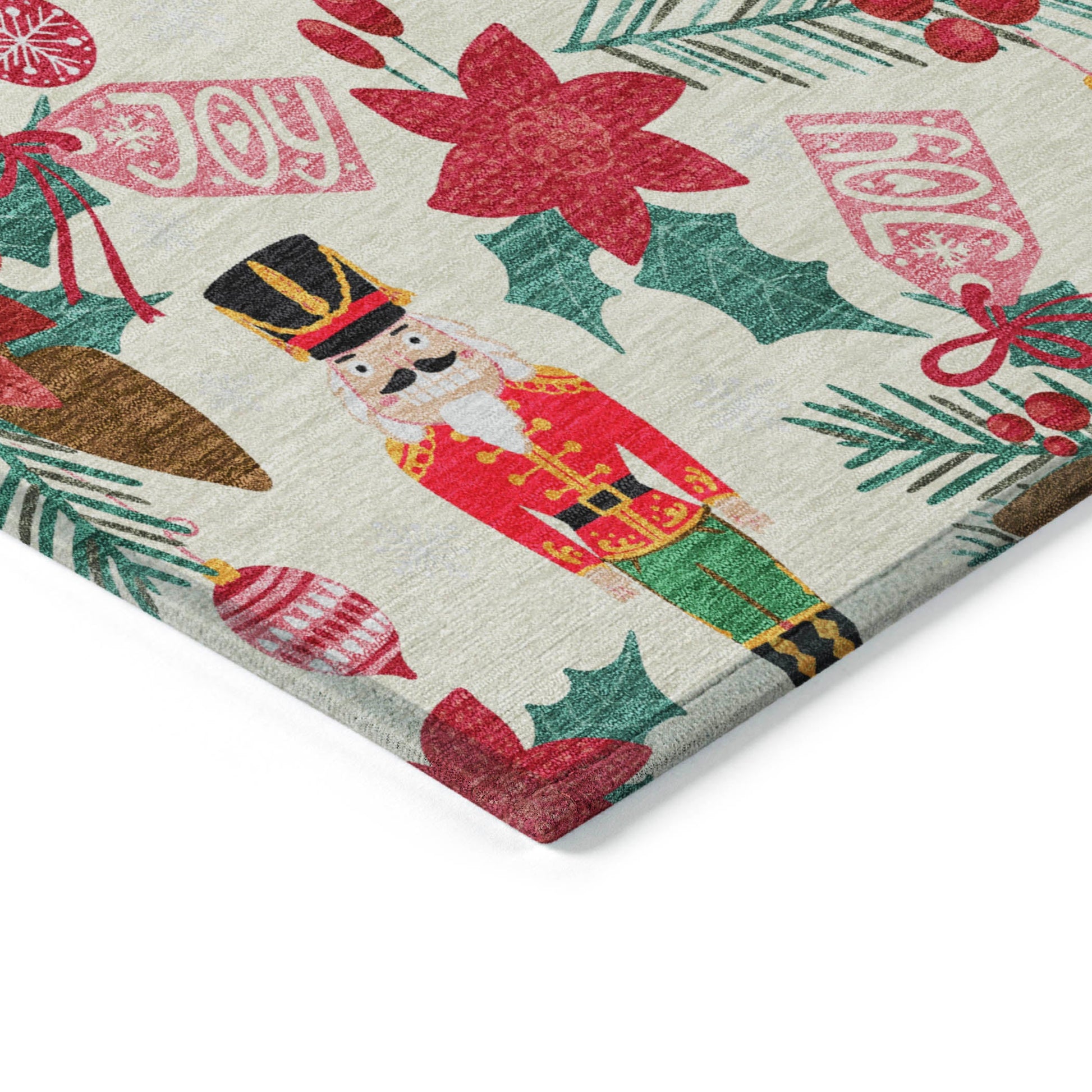 Addison Rugs Quaius Ivory Washable Indoor-Outdoor Rug