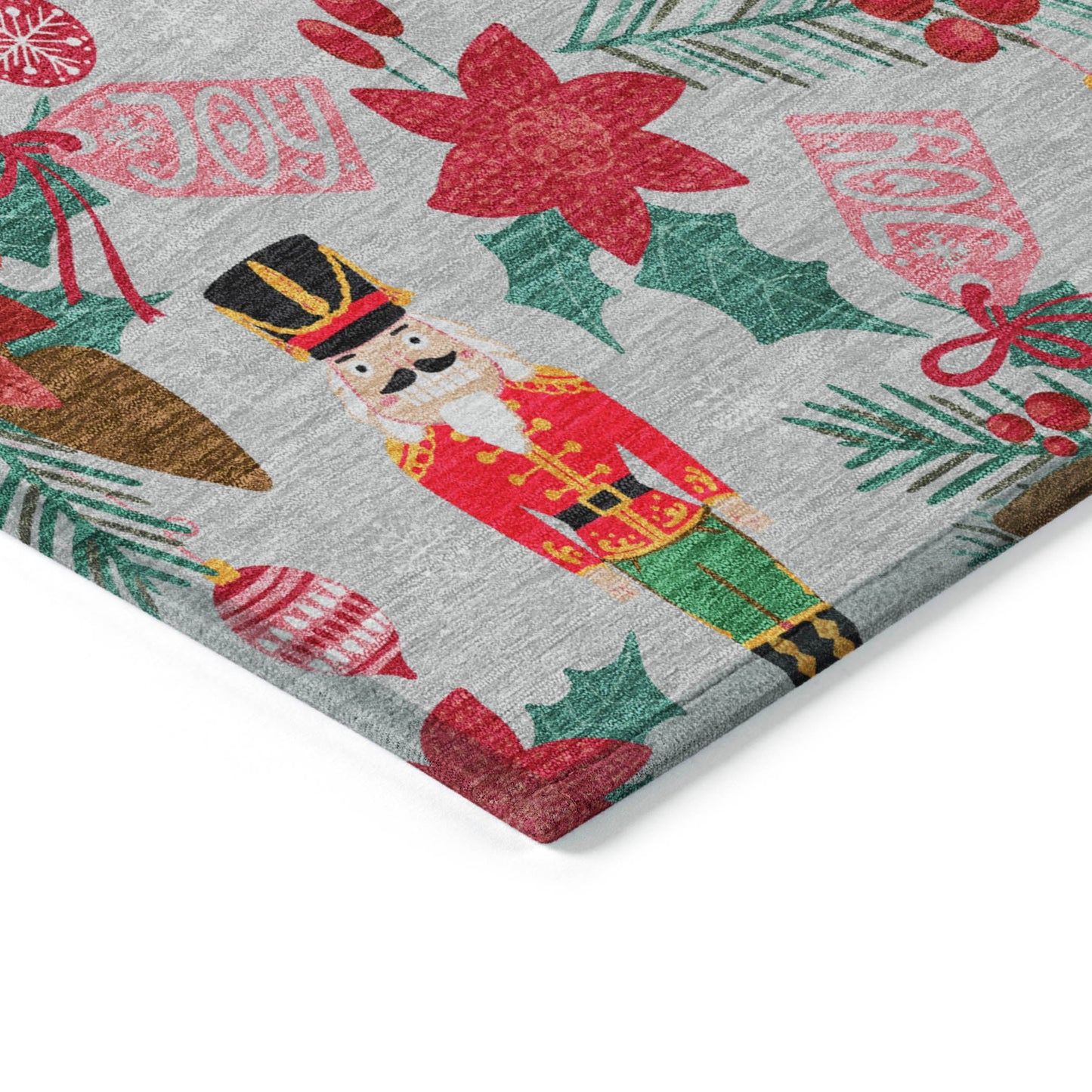 Addison Rugs Quaius Gray Washable Indoor-Outdoor Rug