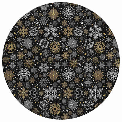 Addison Rugs Quaon Black Washable Indoor-Outdoor Rug