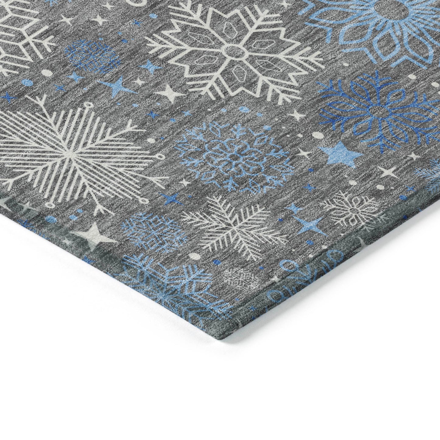 Addison Rugs Quaon Gray Washable Indoor-Outdoor Rug
