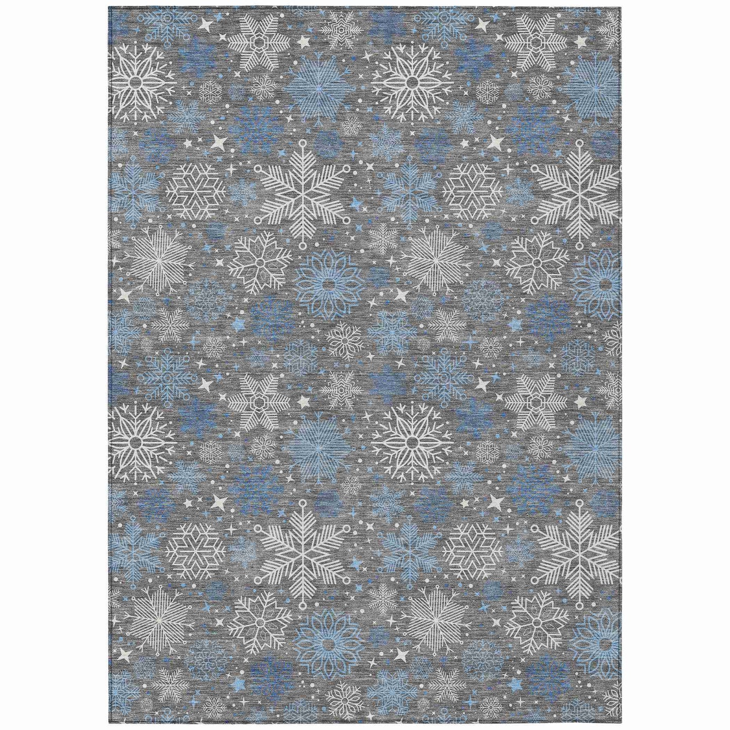 Addison Rugs Quaon Gray Washable Indoor-Outdoor Rug