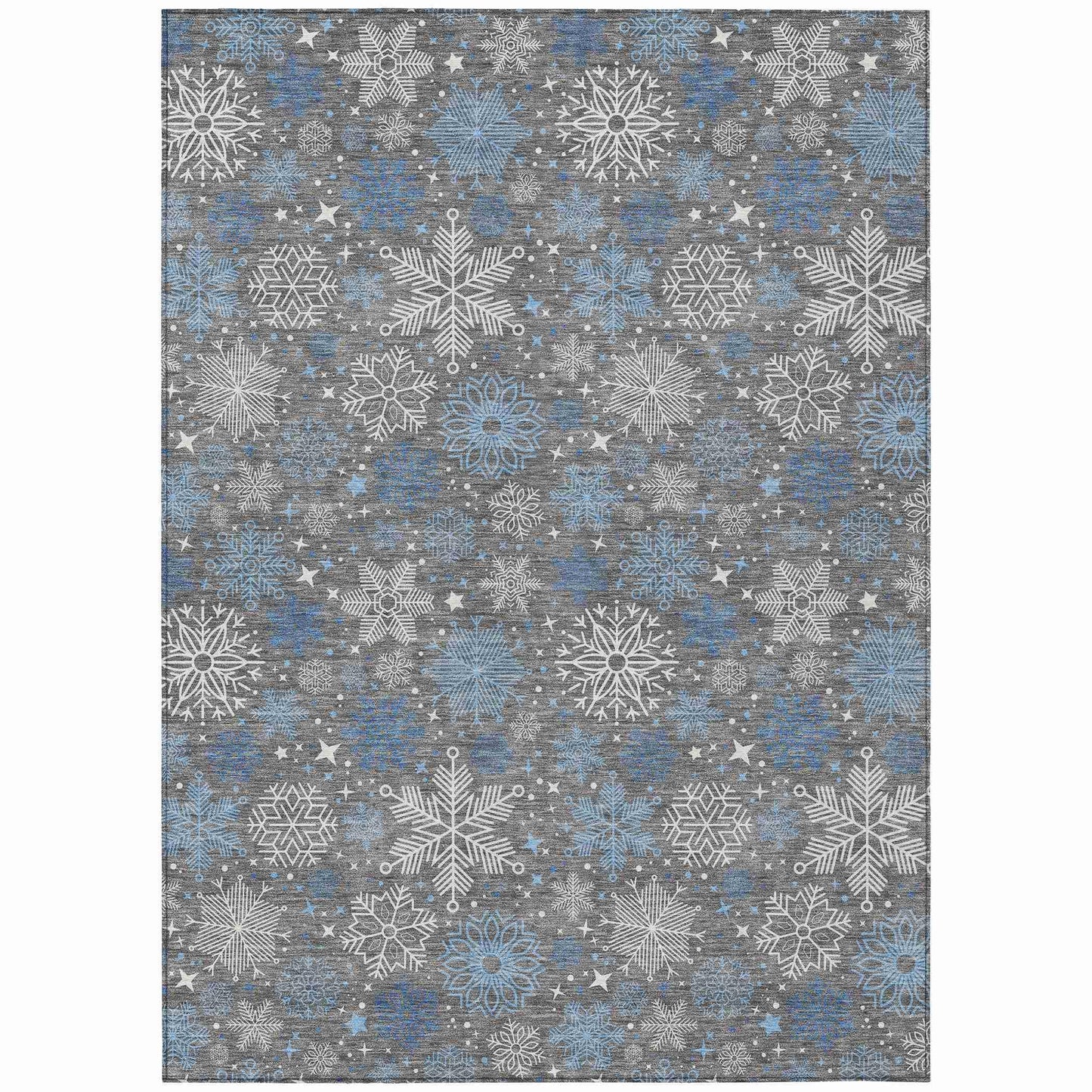Addison Rugs Quaon Gray Washable Indoor-Outdoor Rug