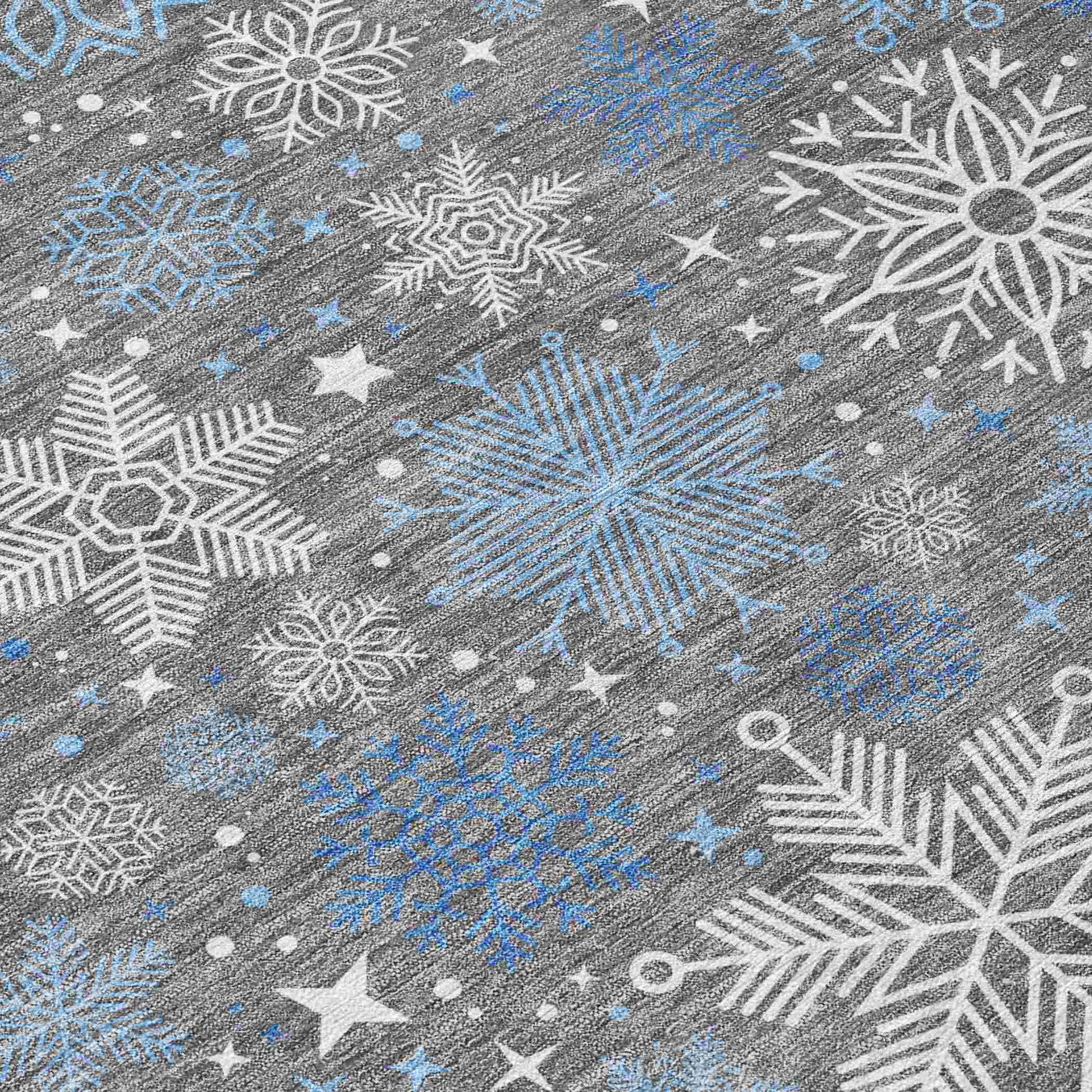 Addison Rugs Quaon Gray Washable Indoor-Outdoor Rug