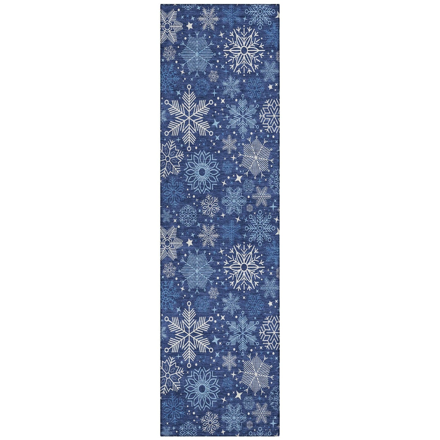 Addison Rugs Quaon Navy Washable Indoor-Outdoor Rug