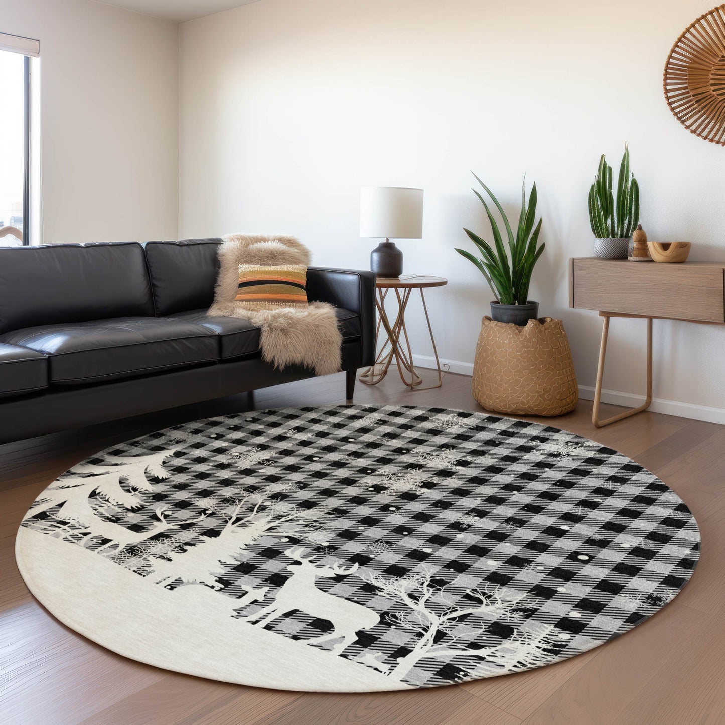 Addison Rugs Quaora Gray Washable Indoor-Outdoor Rug