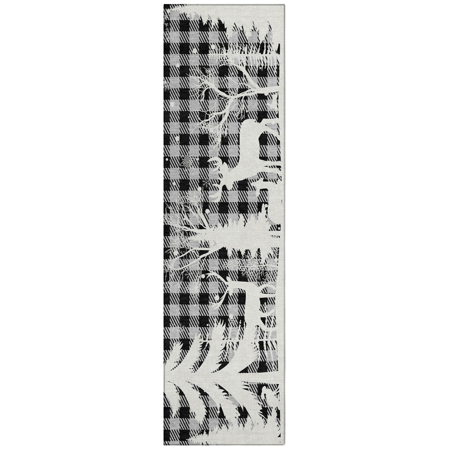 Addison Rugs Quaora Gray Washable Indoor-Outdoor Rug