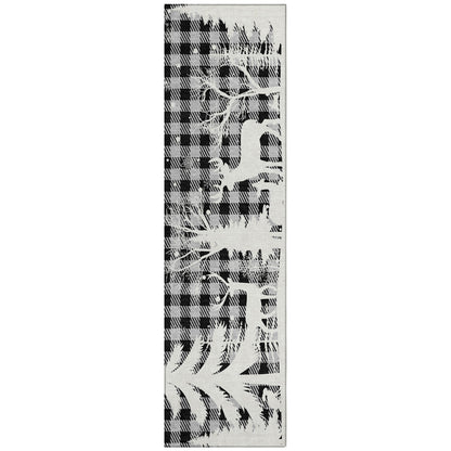 Addison Rugs Quaora Gray Washable Indoor-Outdoor Rug