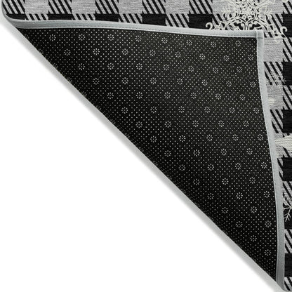Addison Rugs Quaora Gray Washable Indoor-Outdoor Rug