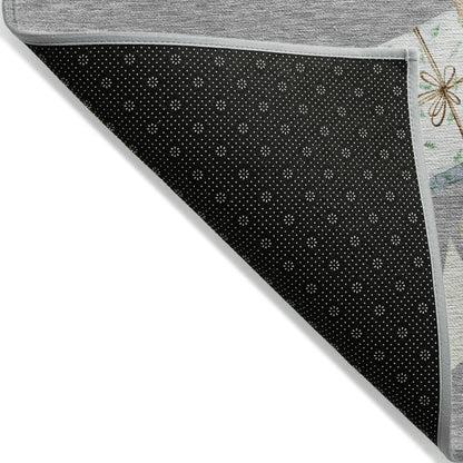 Addison Rugs Raeain Gray Washable Indoor-Outdoor Rug