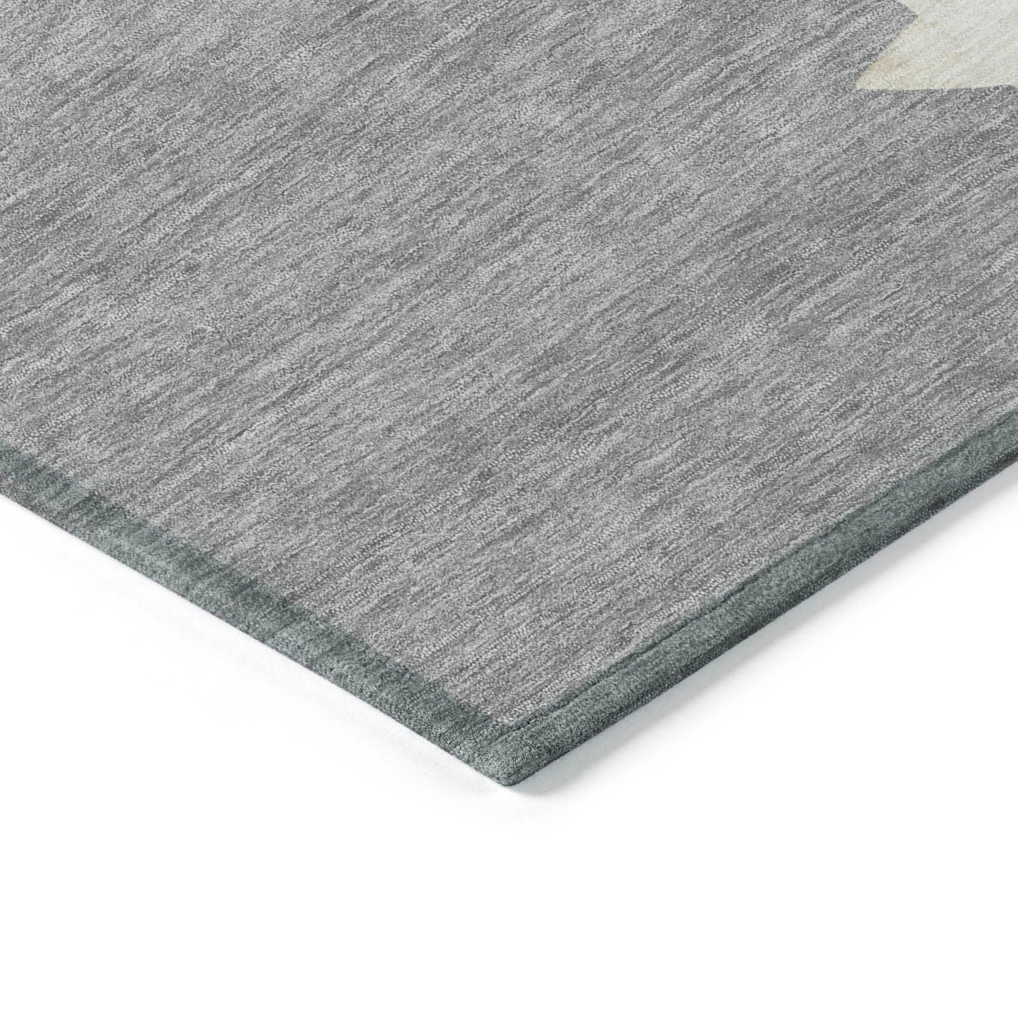Addison Rugs Raeain Gray Washable Indoor-Outdoor Rug