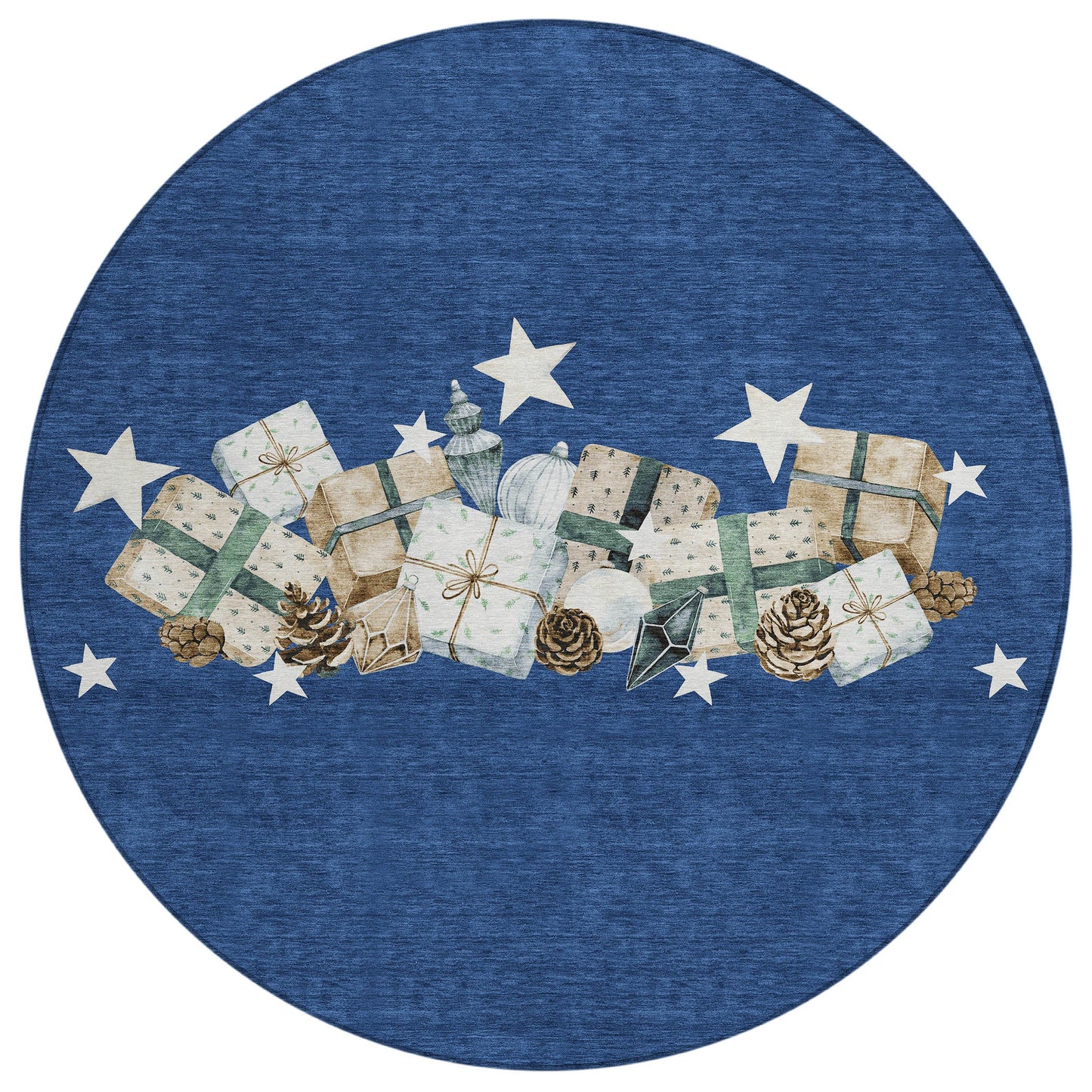 Addison Rugs Raeain Navy Washable Indoor-Outdoor Rug