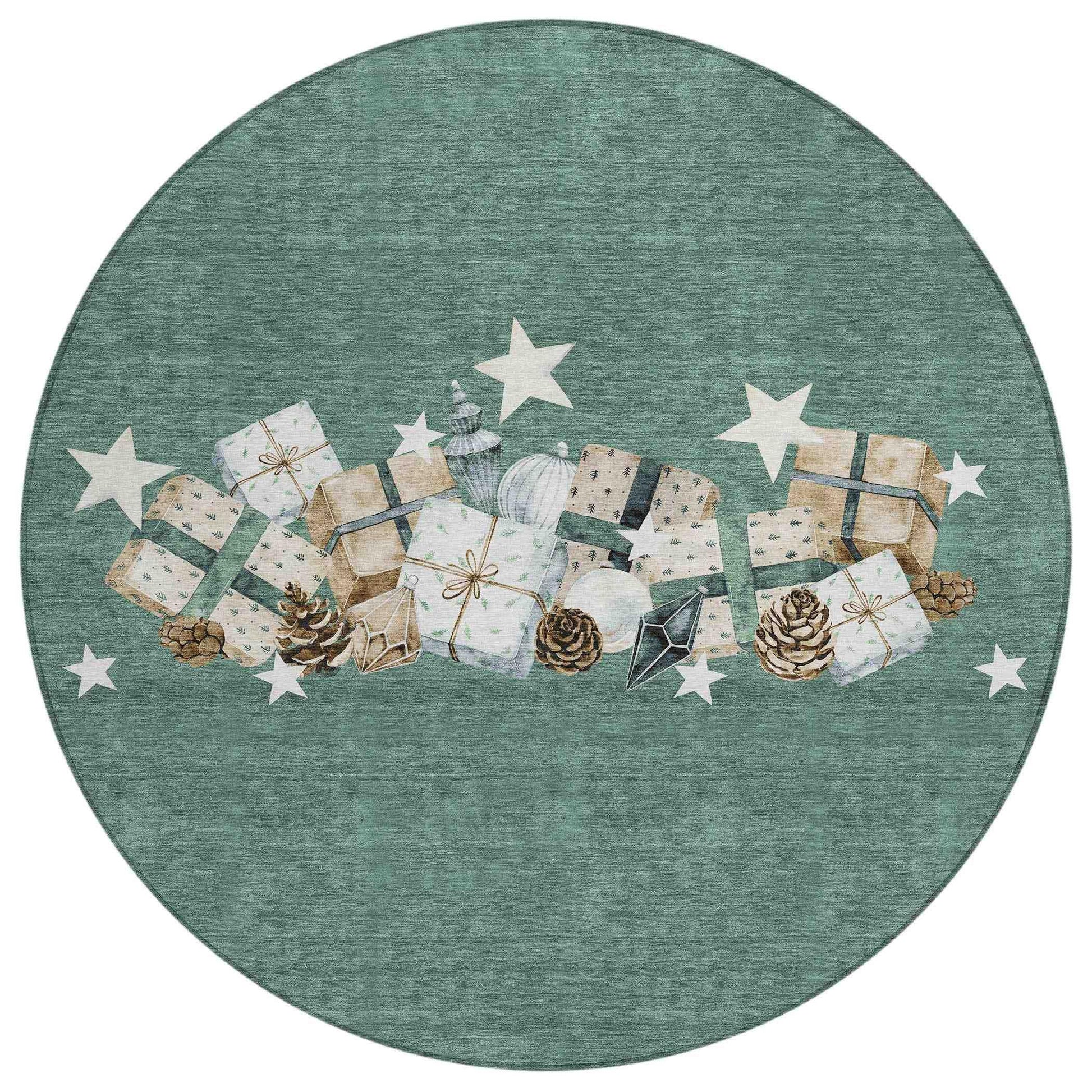 Addison Rugs Raeain Blue Washable Indoor-Outdoor Rug