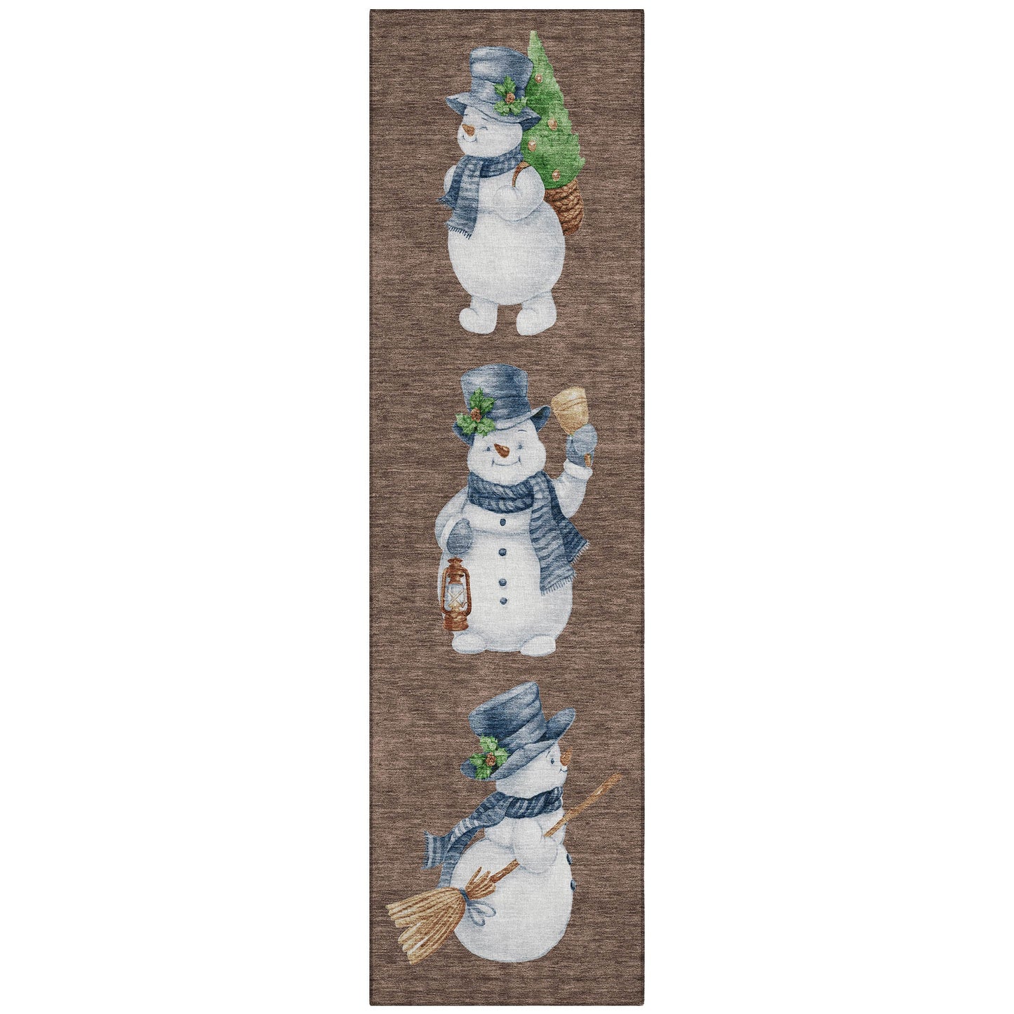 Addison Rugs Raeanor Brown Washable Indoor-Outdoor Rug