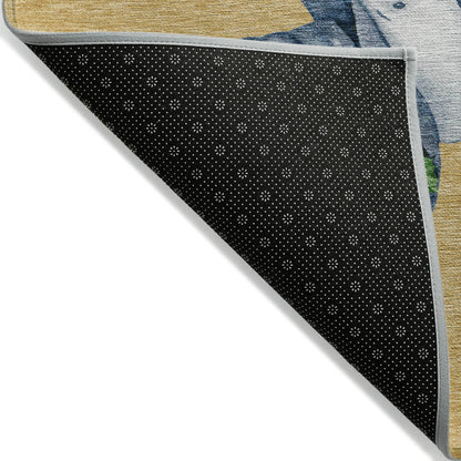 Addison Rugs Raeanor Gold Washable Indoor-Outdoor Rug