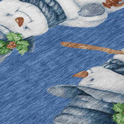 Addison Rugs Raeanor Navy Washable Indoor-Outdoor Rug