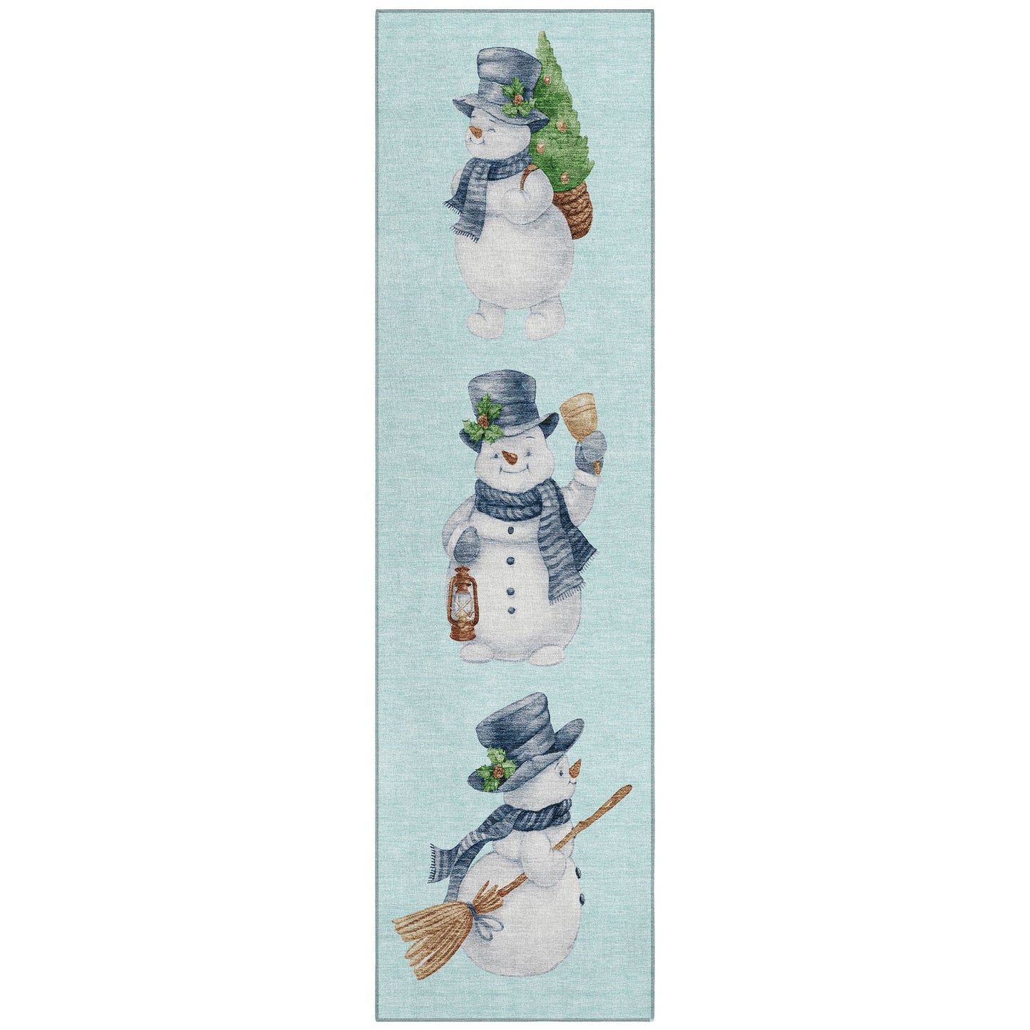 Addison Rugs Raeanor Blue Washable Indoor-Outdoor Rug